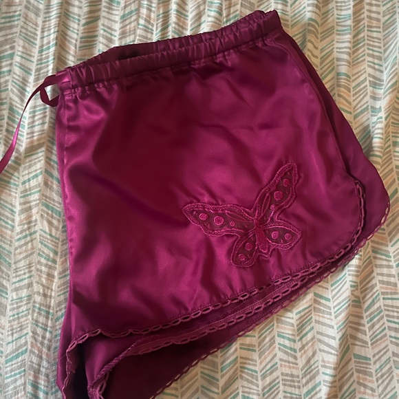 Aerie Burgundy Sleepwear Set - Picture 4 of 4
